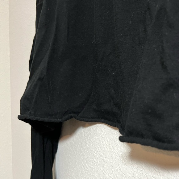 Butterfly Long-Sleeve Crop Graphic Tee - Picture 3 of 5